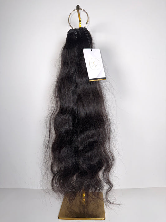 Raw Indian Wavy Hair Extensions Bundle